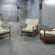 Lot of chairs flesh wing Sven Ivar Dysthe model Rock Royal, Norway