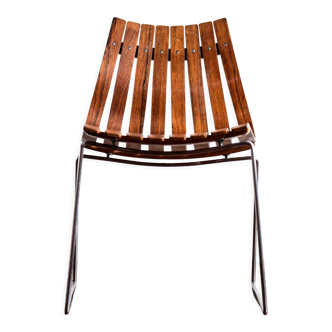 Scandia chair in rosewood designed by Hans Brattrud
