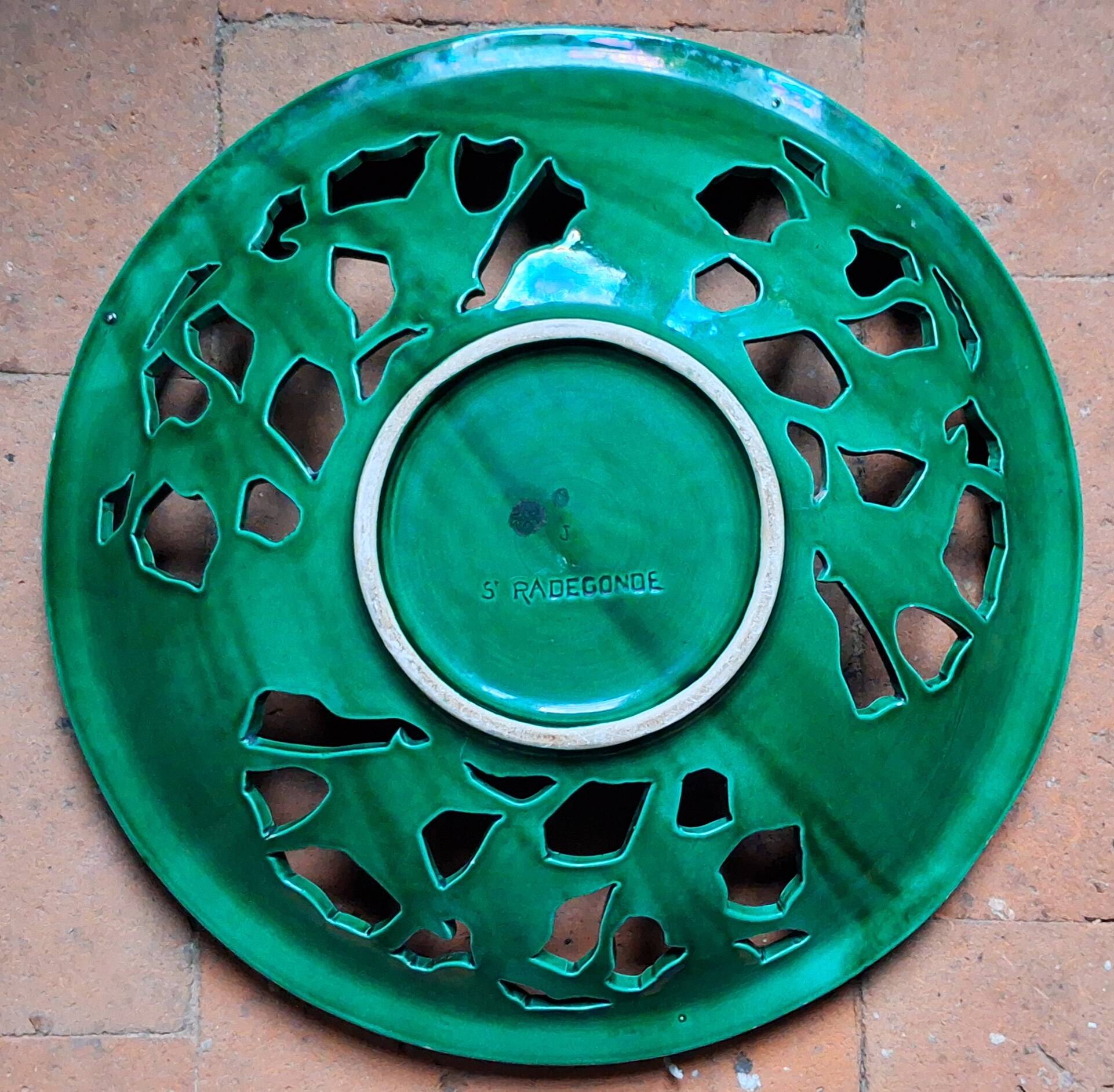 Ceramic fruit bowl Sainte Radegonde