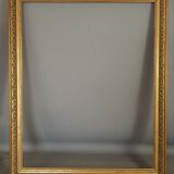 Frame decoration with berain gilded stucco wood 65x53.5 cm, foliage 58.9x47 cm SB