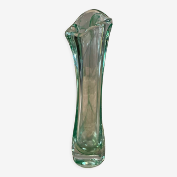 Vase vintage en cristal-Holland