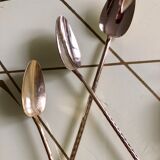 Golden spoons with mazagrans