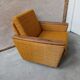 Pair vintage armchair