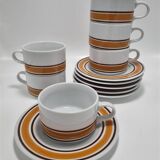 Set of 6 vintage cups