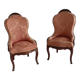 Paire de chaises Louis Philippe acajou