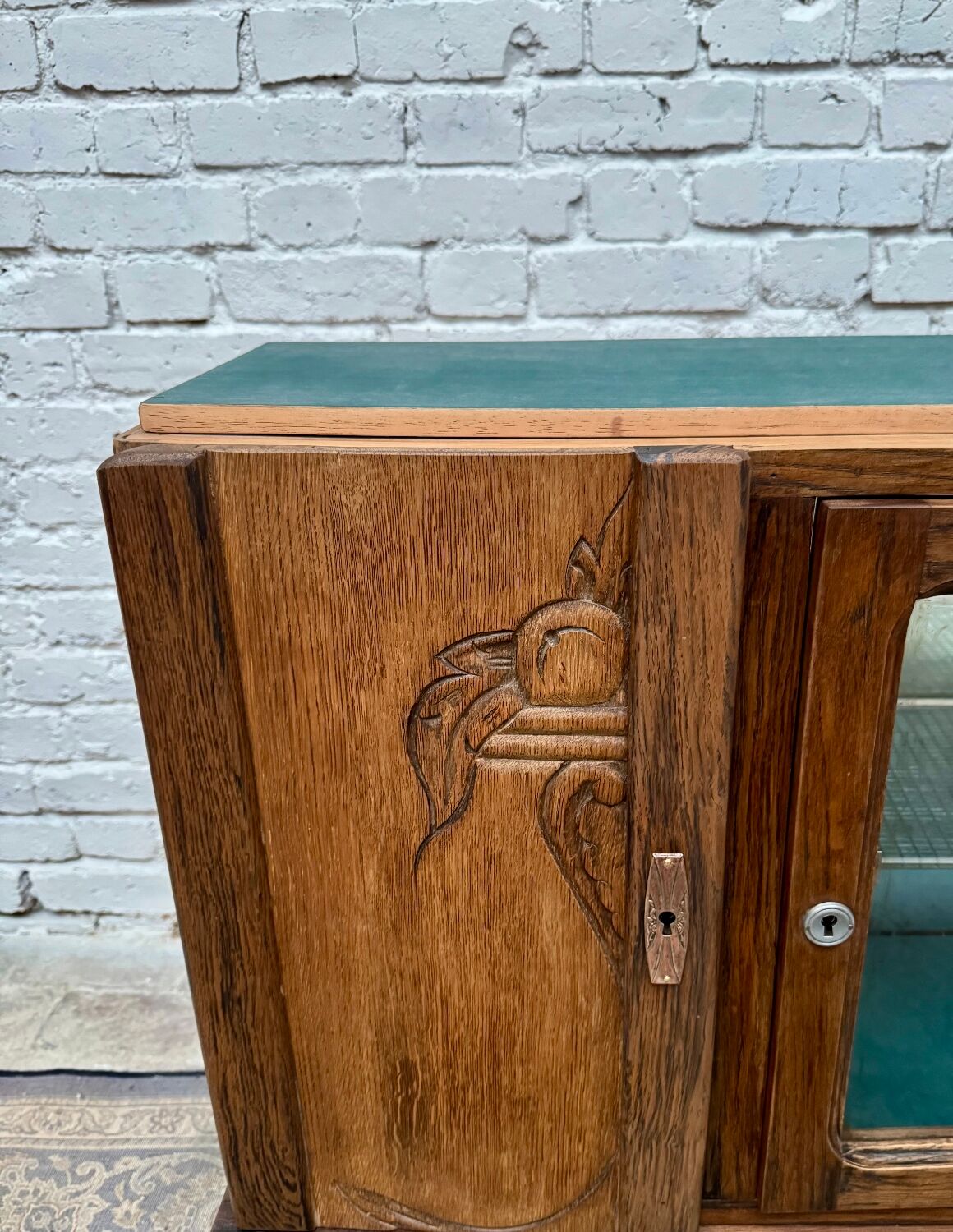 Enfilade Art Deco display cabinet