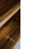 Vintage Mid-Century Scandinavian Modern Rosewood Highboard with Glass, 1960