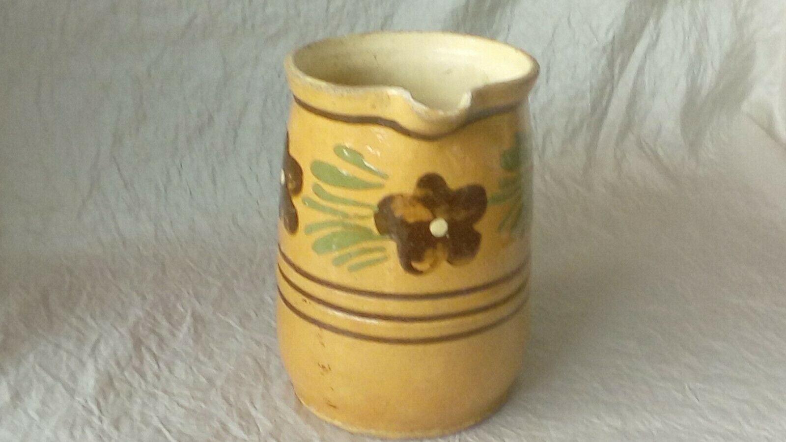 Old terracotta pitcher soufflenheim alsace