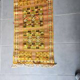 beautiful Moroccan rug entirely handmade