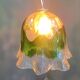 Vintage murano glass pendant light, for Mazzega, 1960s