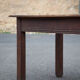 Antique farmhouse table, antique wood dining table, large table with 1 drawer