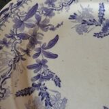 Purple Flora plate