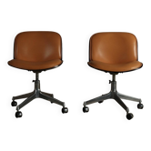 ‘Parioli’ office chairs by Ennio Fazioli for MIM Roma, Italy 1960s