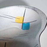 Art Deco bonbonnière from West Germany in ceramic, vintage.