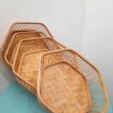 Lot de 4 corbeilles