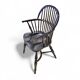 4 x Classic Georgian Bow and Stick Back Windsor Chair / Crinoline stretcher chairs