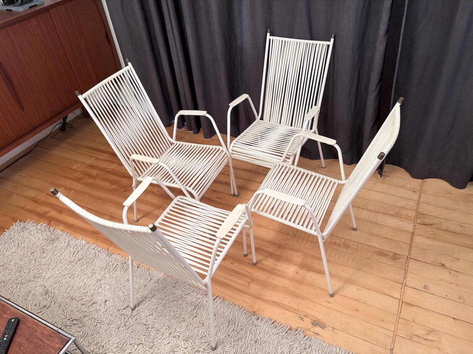 Chairs from Mauser, Germany, 1960s, set of 4