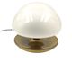 Mushroom mod. VP gold table lamp, Vittorio Balli e Romeo Ballardini, Sirrah, 1970s