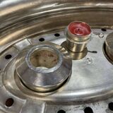 Chauffe plat en métal argenté des années 1930