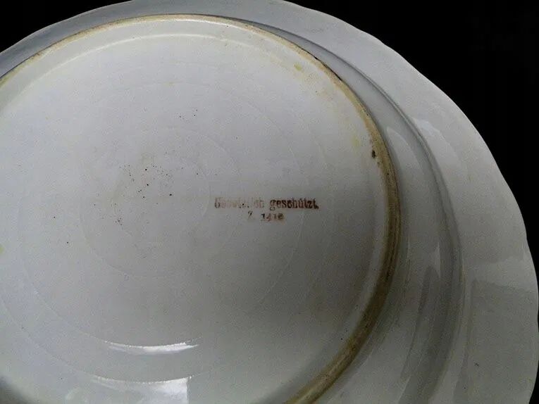 Plat d'avant-guerre