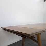 Polyester varnished table from the 1960s.