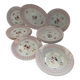 12 plates + 1 Digoin and Sarreguemines dish