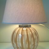 Murano glass table lamp by Carlo Moretti 1970