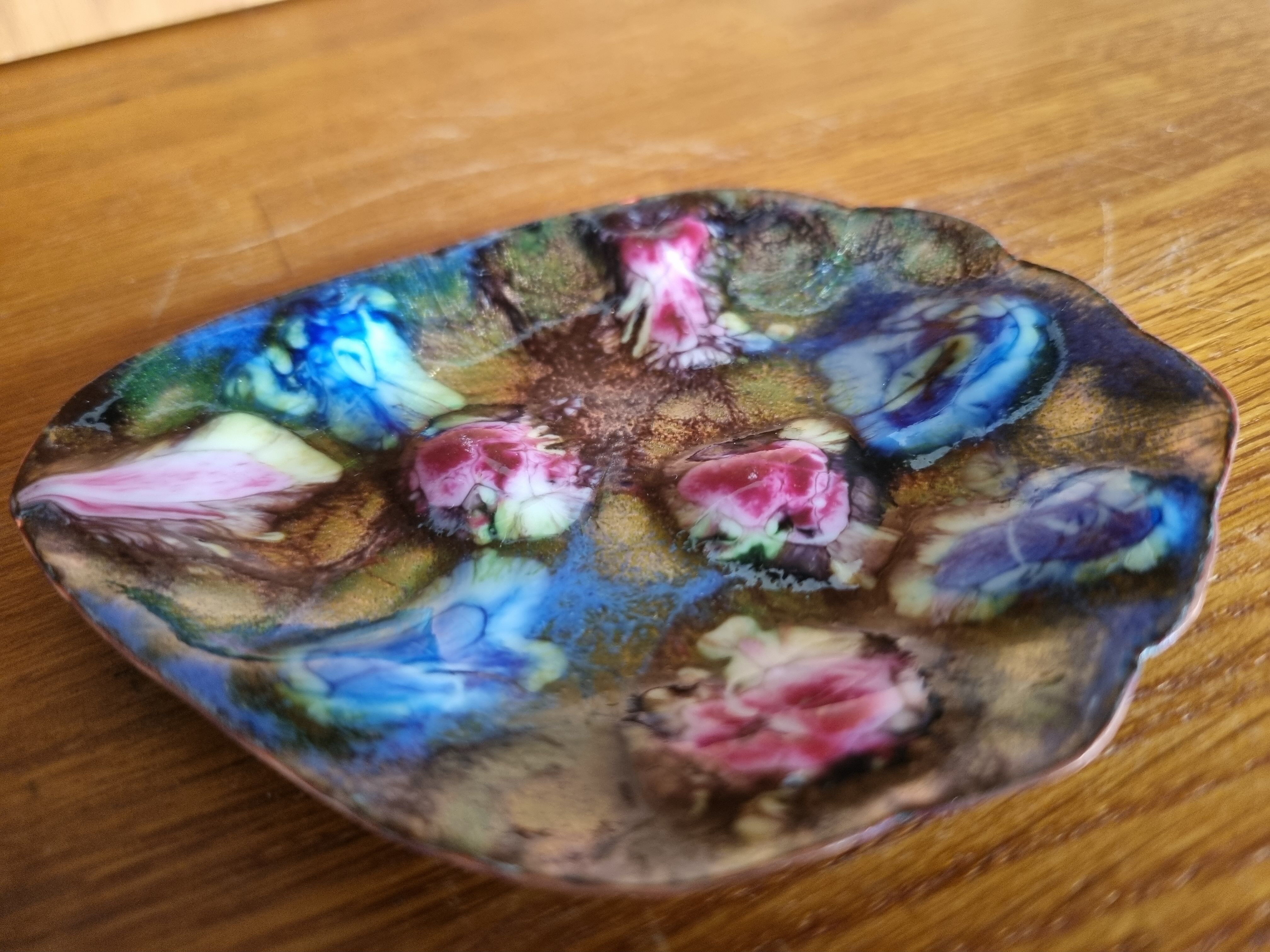 Limoges enamel pocket cup