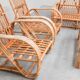 Vintage Rattan Lounge Set