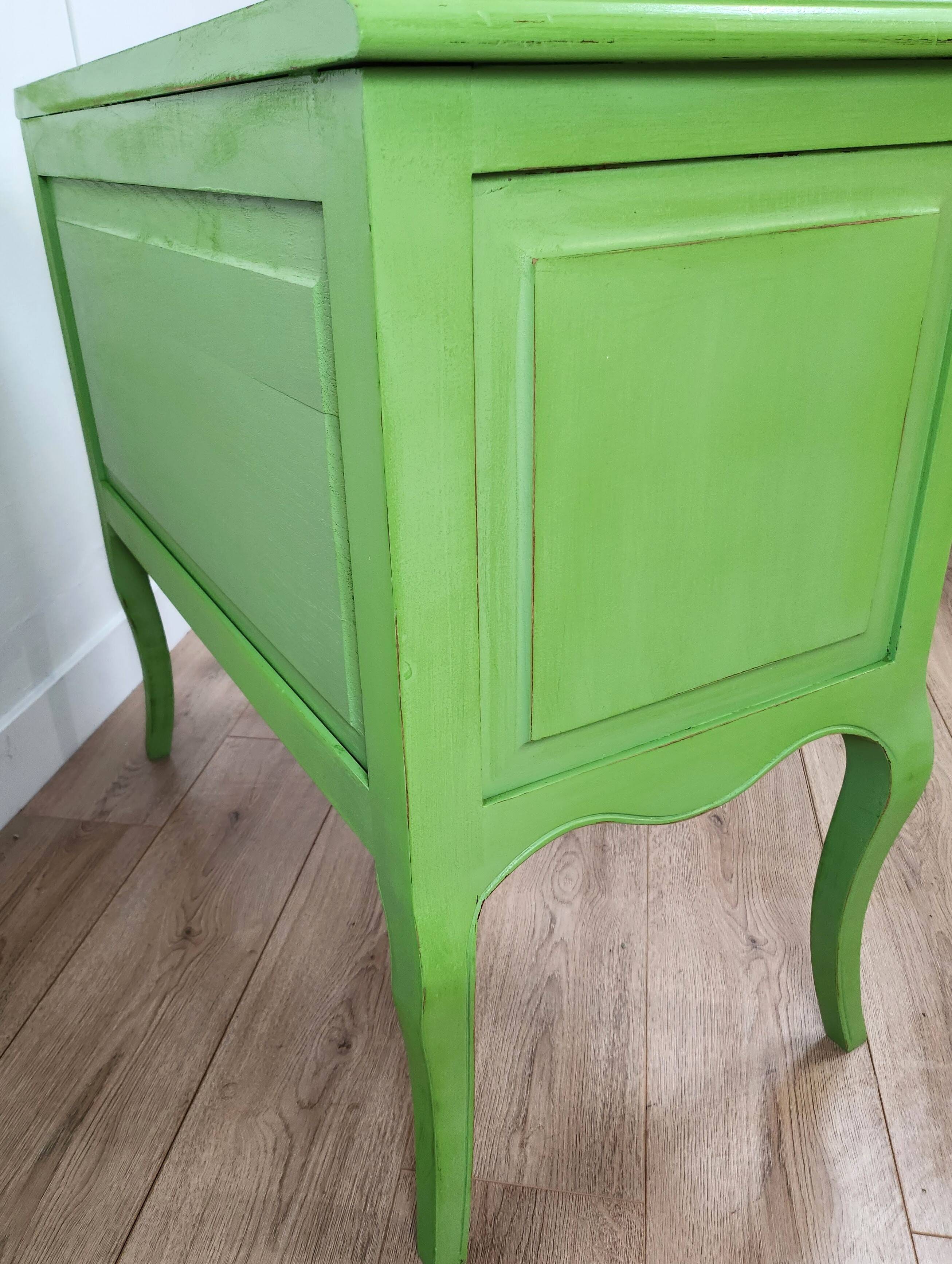 Anise green chest of drawers