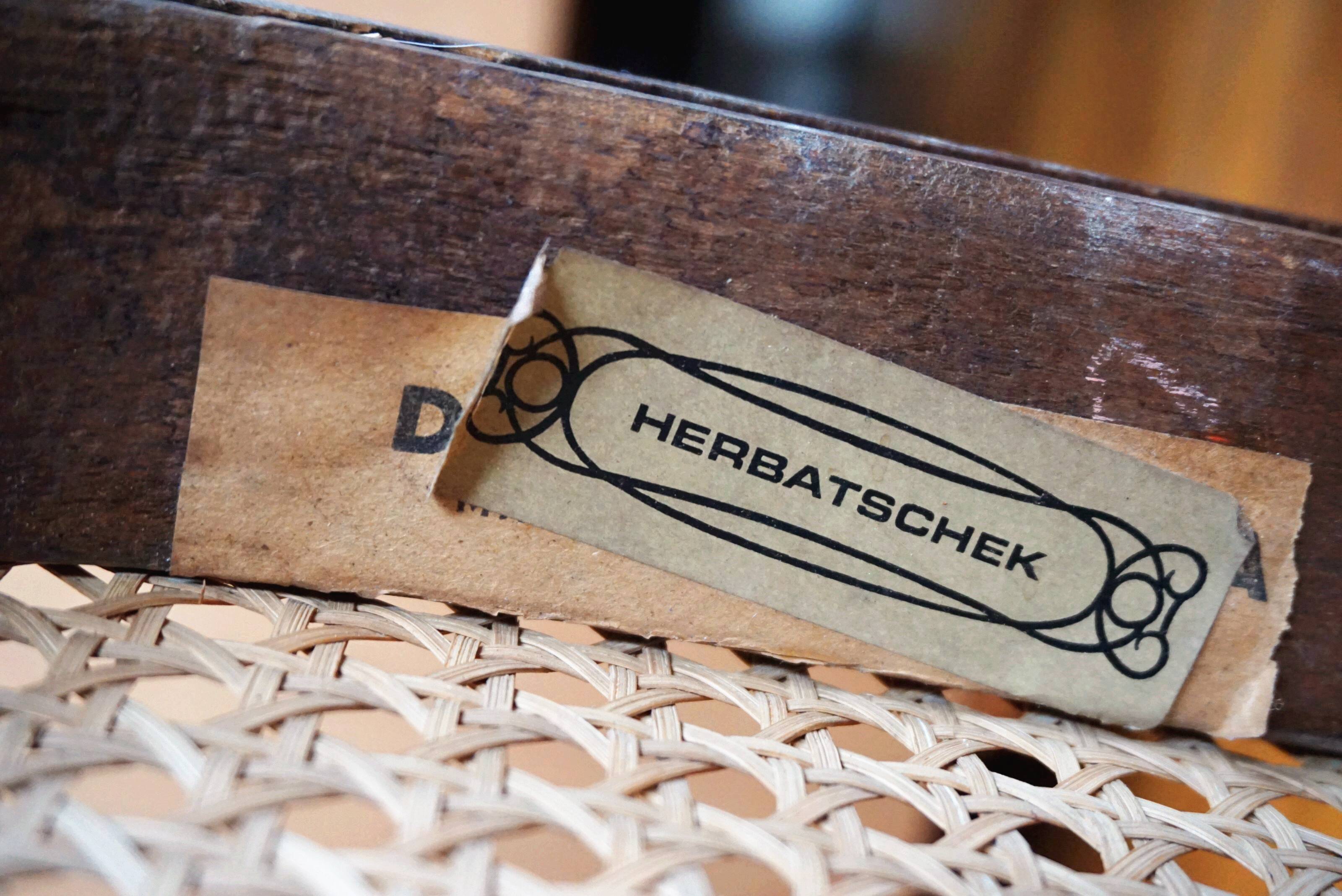 Set of 4 chairs Thonet model Prague 811