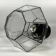 1960s 1970s Ceiling Lamp by Glashütte Limburg Germany Space Age Design