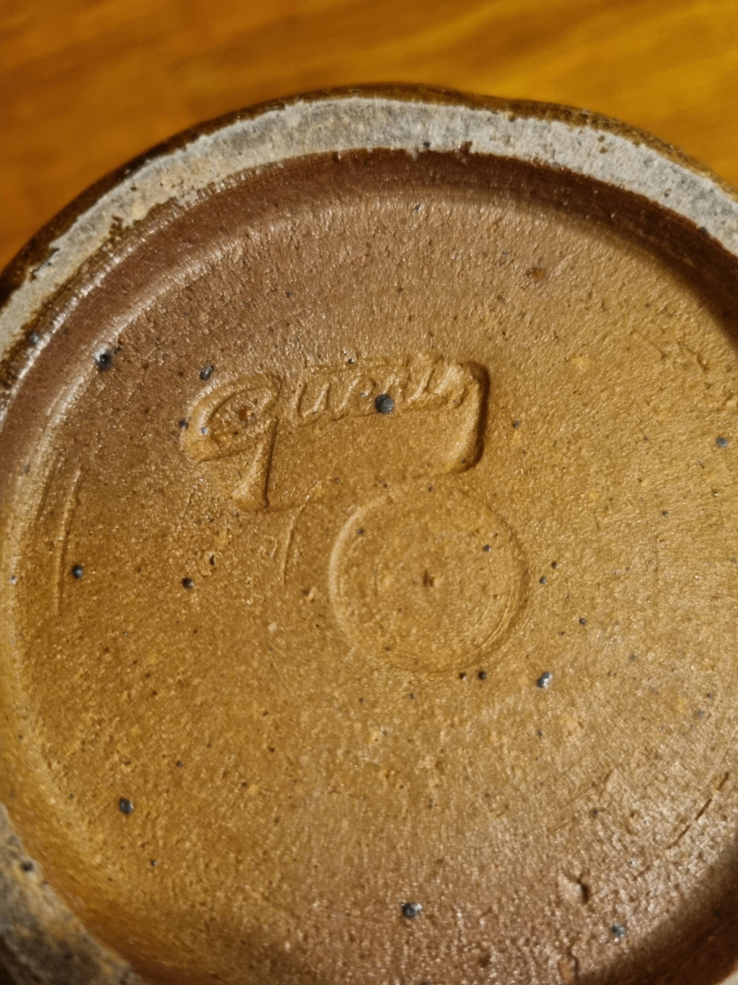 Mug stein signed Roger Guérin