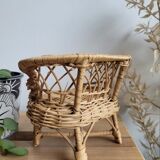 Sofa for rattan dollhouse