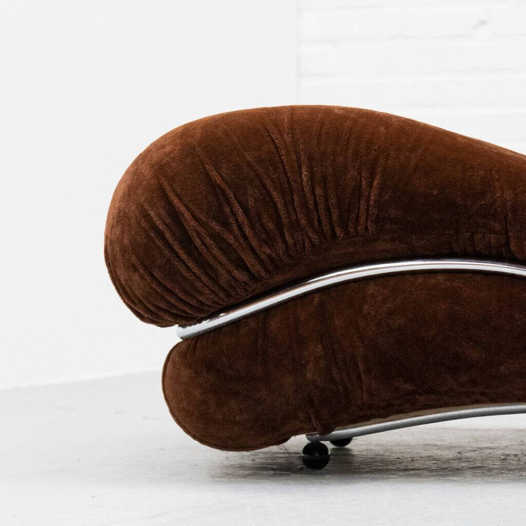 Italian Corolla Lounge Chair by I.P.E 1970s