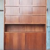 Large teak buffet bookcase 1950