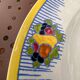 Set of 10 flat plates Boch Frères La Louvière – Art Deco fruit design