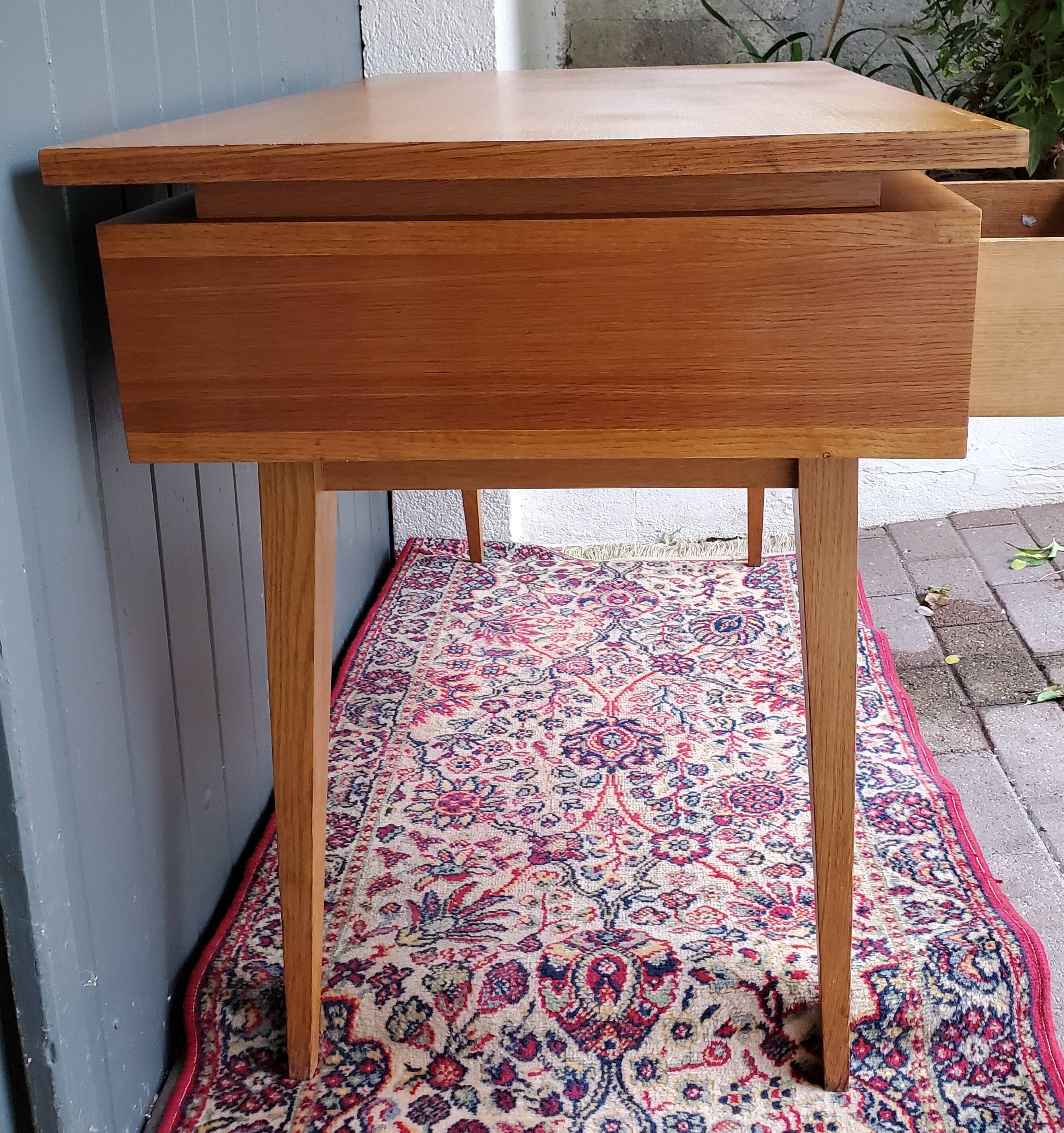 60 oak desk