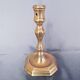 Gilt bronze candlestick with pierced bin 17th century