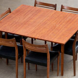 Vintage Scandinavian table in rosewood 1960