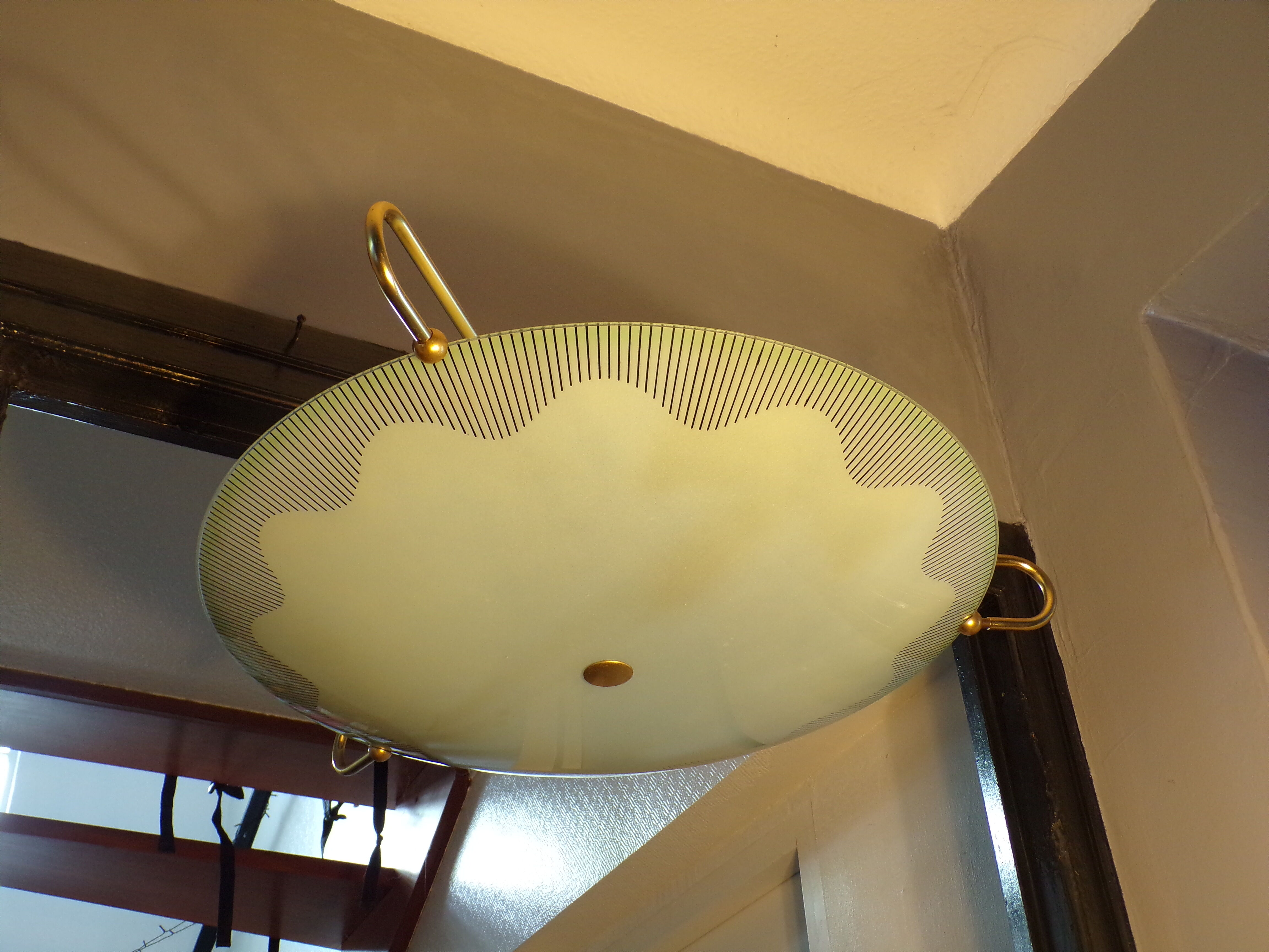 Modernist ceiling lamp 1950