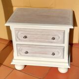 Solid oak bedside