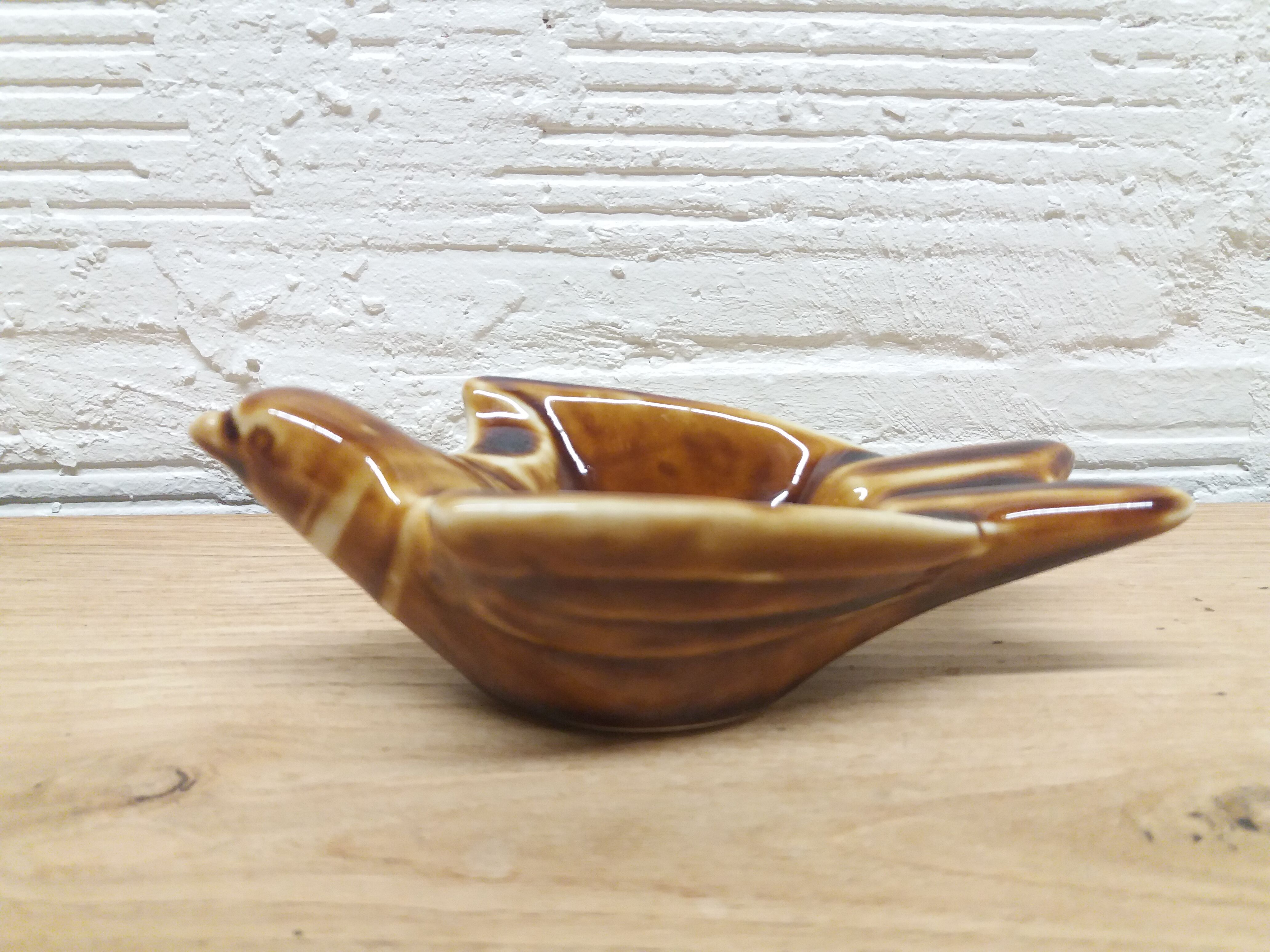 Cendrier Hirondelle Art Déco