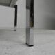 Coffee table with Carrara marble top 60 x 60 cm, 1970