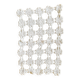 1 crochet doily, rectangular, old vintage