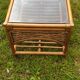 Rattan and vintage bamboo lounge