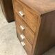 Vintage desk / writing table Old wooden desk 158 x 60 x 80 h