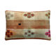 Vintage turkish kilim cushion cover, 30 x 50 cm