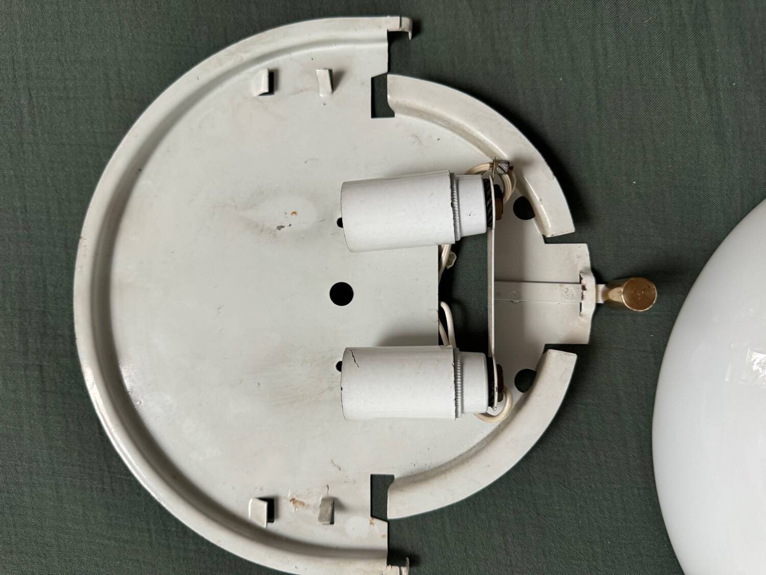 Applique vintage en verre de Murano de Vico Magistretti pour Artemide / Mania / Space Age