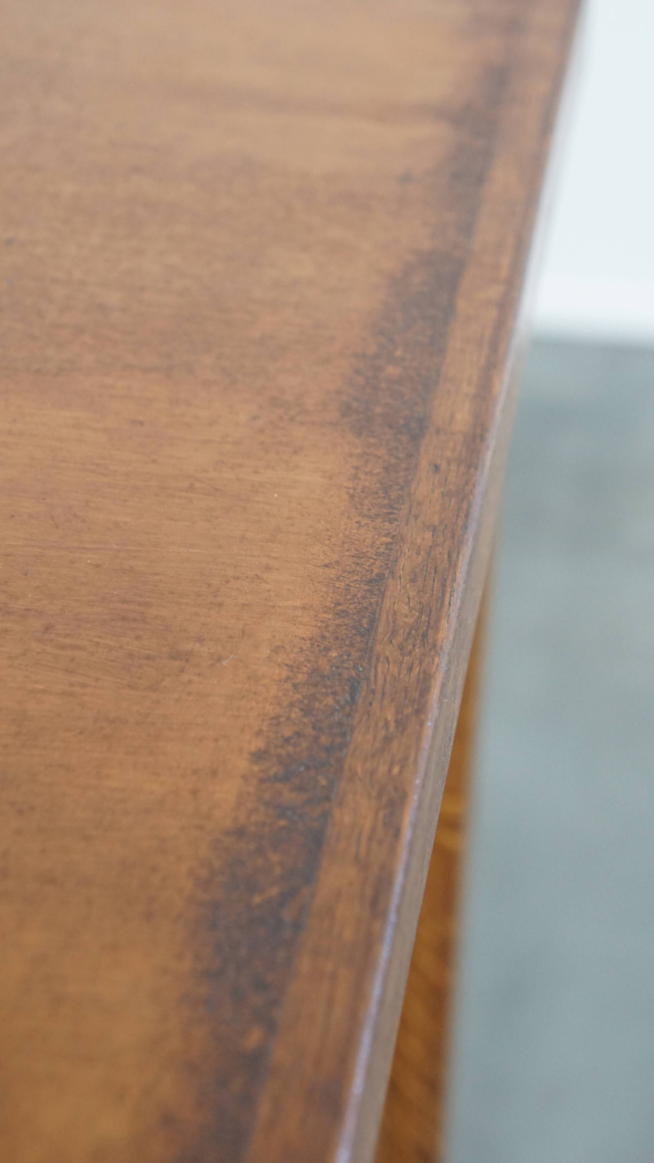 Bureau Art Déco en chêne ancien du début du XXe siècle